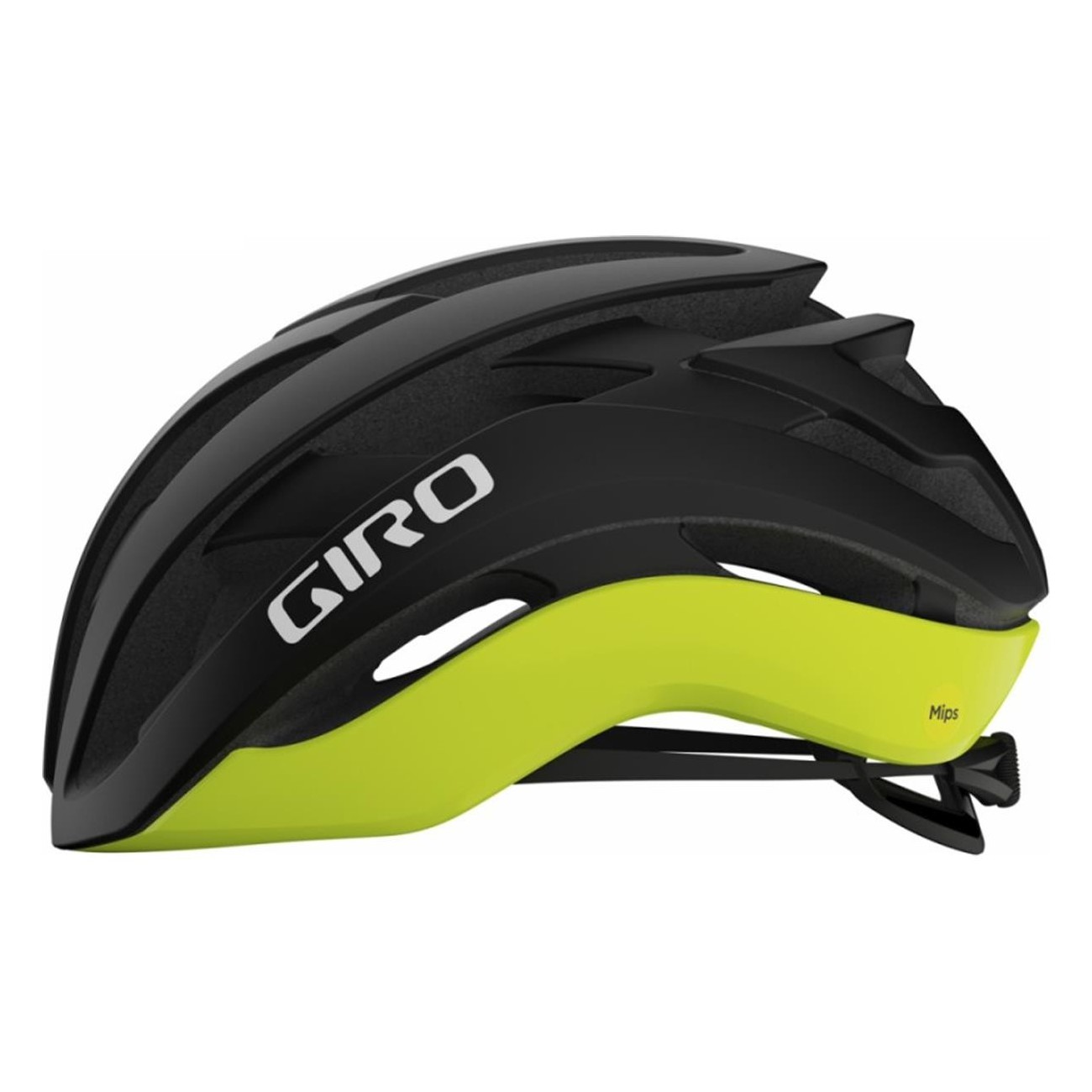 Casco Giro Cielo MIPS Nero/Giallo Taglia L (59-63 cm) per Road e Gravel con Ventilazione Avanzata e Comfort - 2 - Caschi - 01961