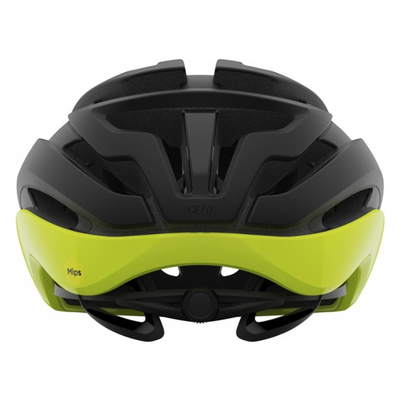 Casco Giro Cielo MIPS Nero/Giallo Taglia L (59-63 cm) per Road e Gravel con Ventilazione Avanzata e Comfort - 3 - Caschi - 01961