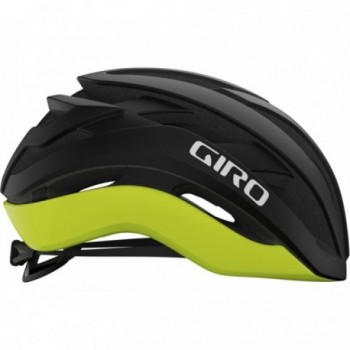 Casco Giro Cielo MIPS Nero/Giallo Taglia L (59-63 cm) per Road e Gravel con Ventilazione Avanzata e Comfort - 4 - Caschi - 01961