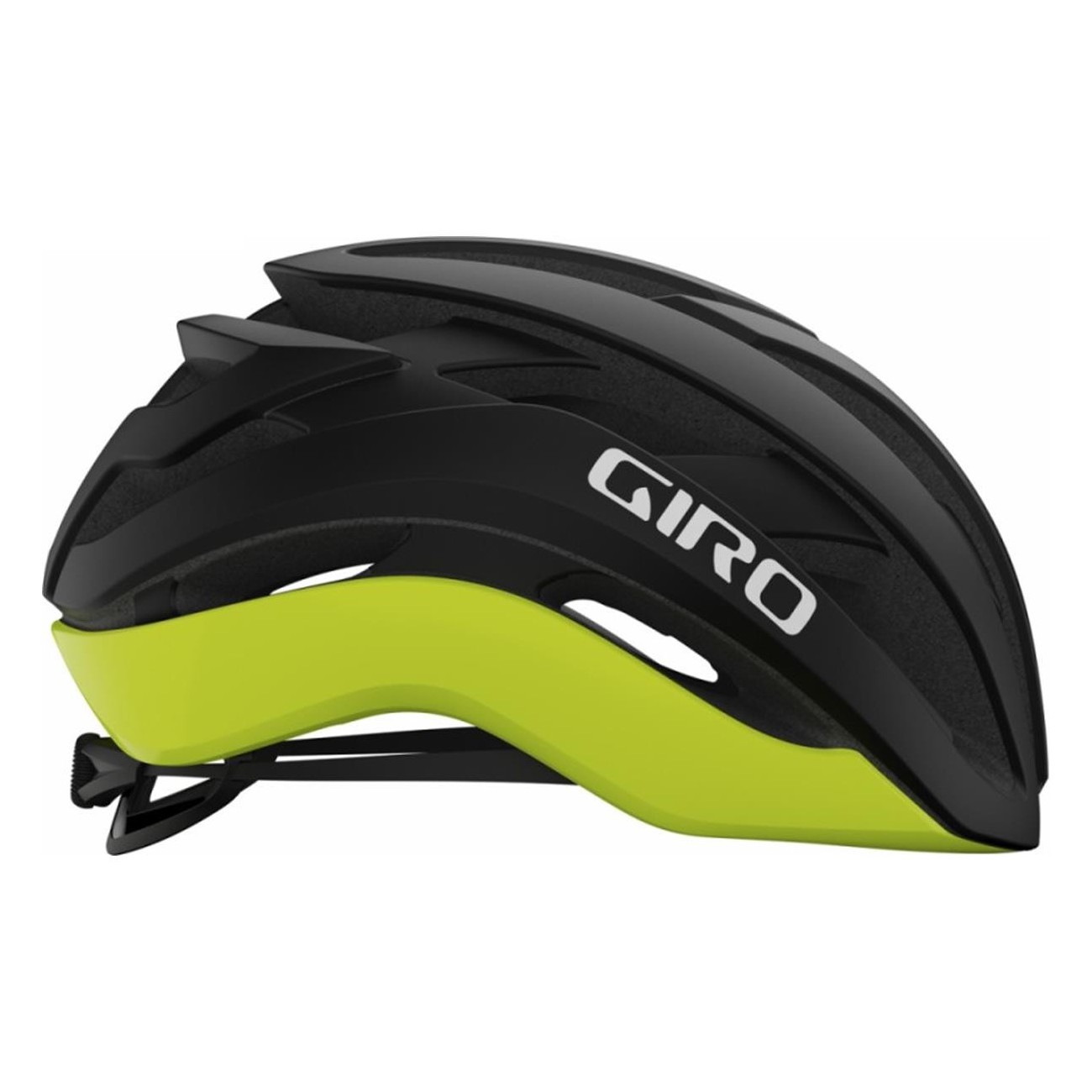 Casco Giro Cielo MIPS Nero/Giallo Taglia L (59-63 cm) per Road e Gravel con Ventilazione Avanzata e Comfort - 4 - Caschi - 01961