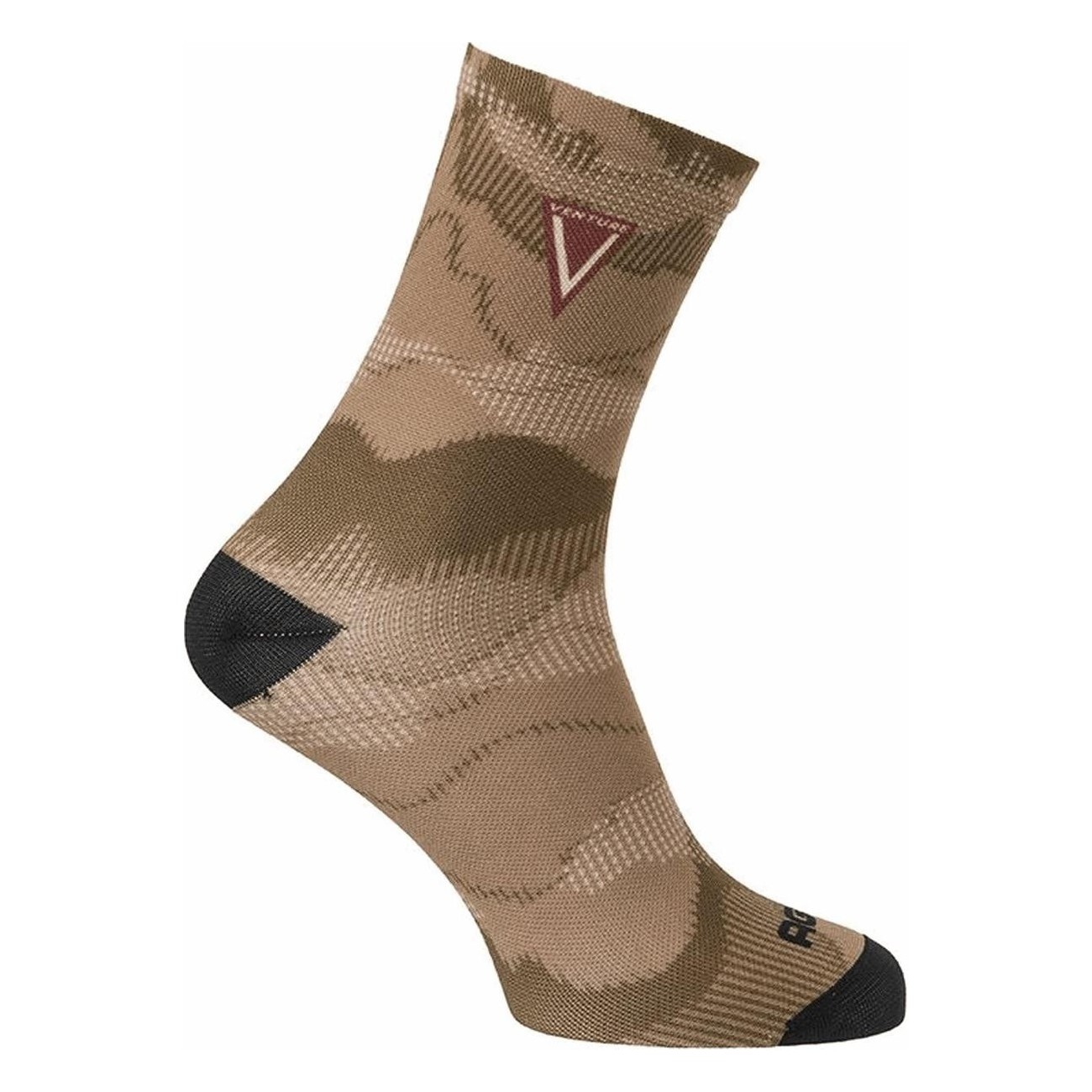 Halbhohe Socken Venture 19cm Atmungsaktiv Armagnac Größe S-M - 1