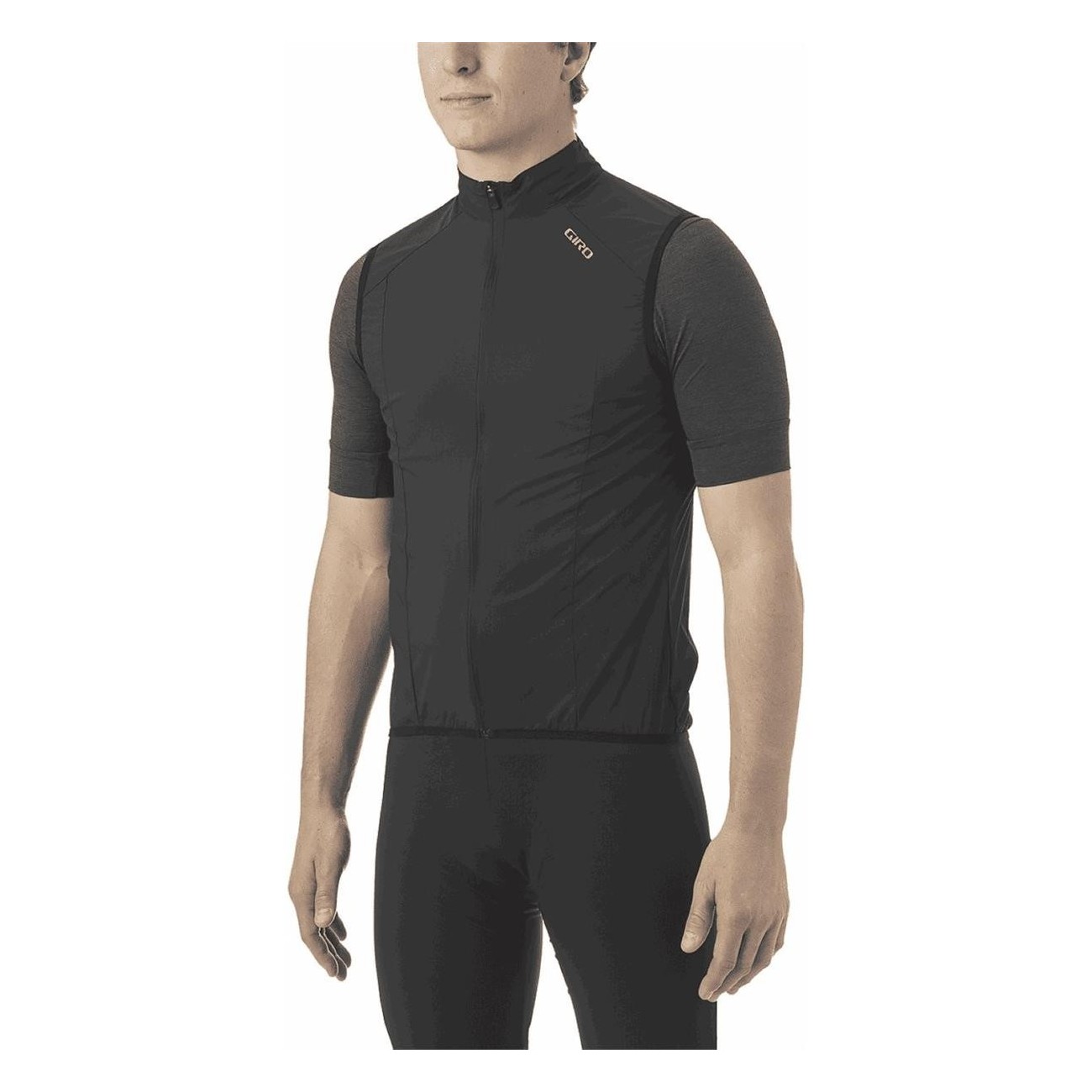 Chrono Expert Black Windbreaker Vest S - Compact, Durable, Breathable - 4