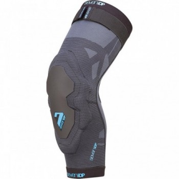 Project Knee Brace Black-Blue Size M with Advanced Protection and Central Straps - 2