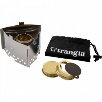 Complete Triangle Stove SB Set with Spirit Burner - Versatile for Outdoor Adventures - 1