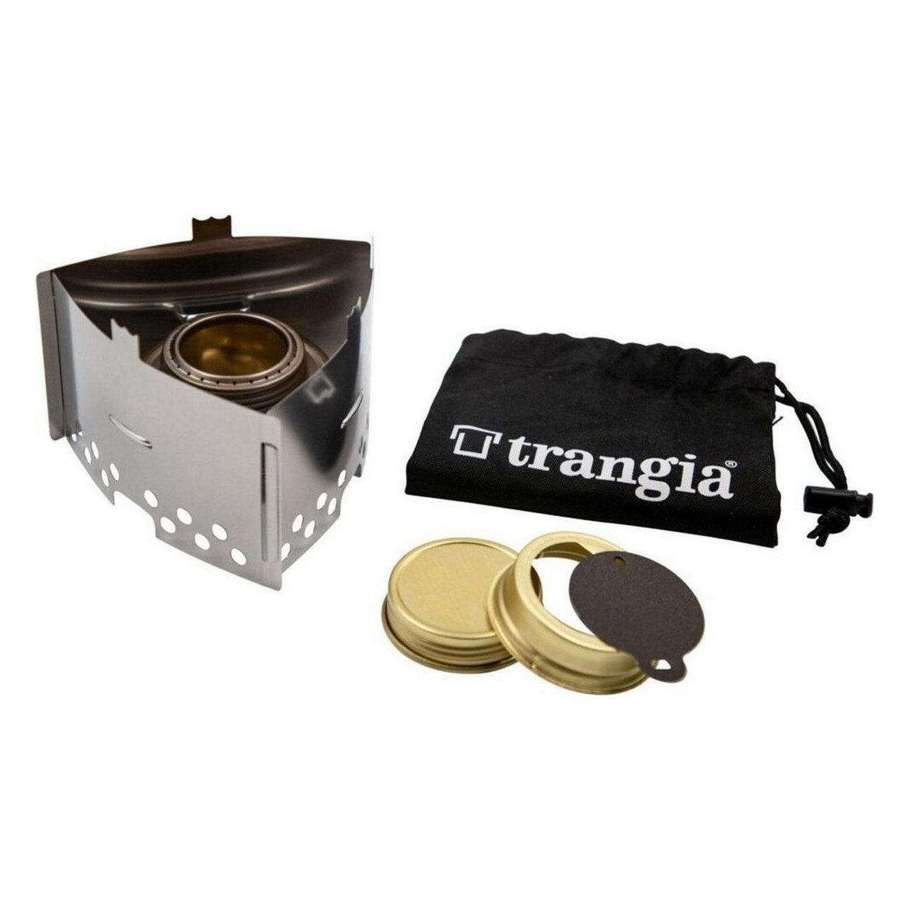 Complete Triangle Stove SB Set with Spirit Burner - Versatile for Outdoor Adventures - 1