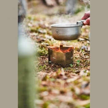 Complete Triangle Stove SB Set with Spirit Burner - Versatile for Outdoor Adventures - 5