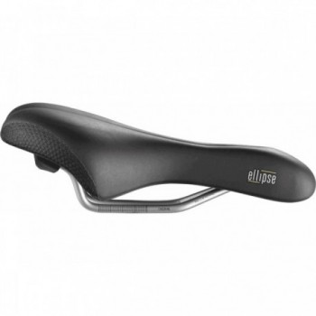 Sella Royal Ellipse Athletic Unisex Nero 265x163 mm con Comfort 3D Skingel e Protezione Laterale - 3 - Selle - 8021890575203