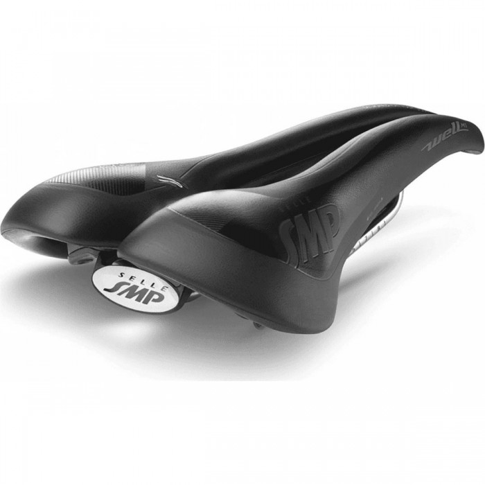 Well M1 Gel Black Saddle 2019 for MTB and Road with High Padding and Comfort - 1