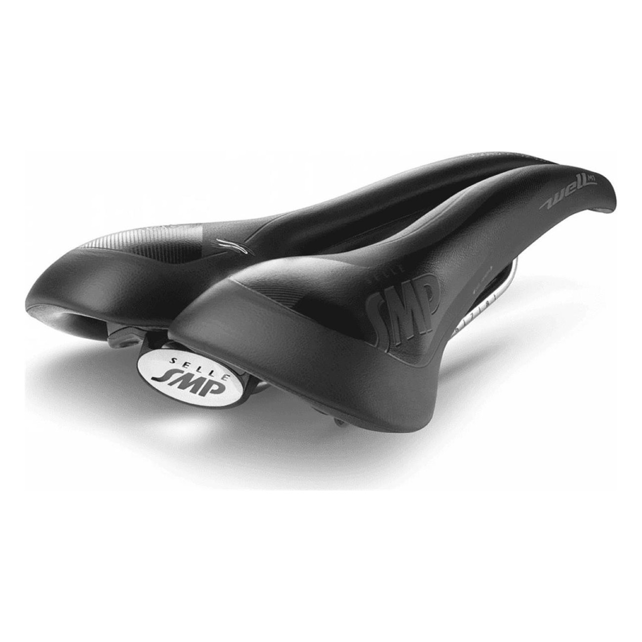 Well M1 Gel Black Saddle 2019 for MTB and Road with High Padding and Comfort - 1