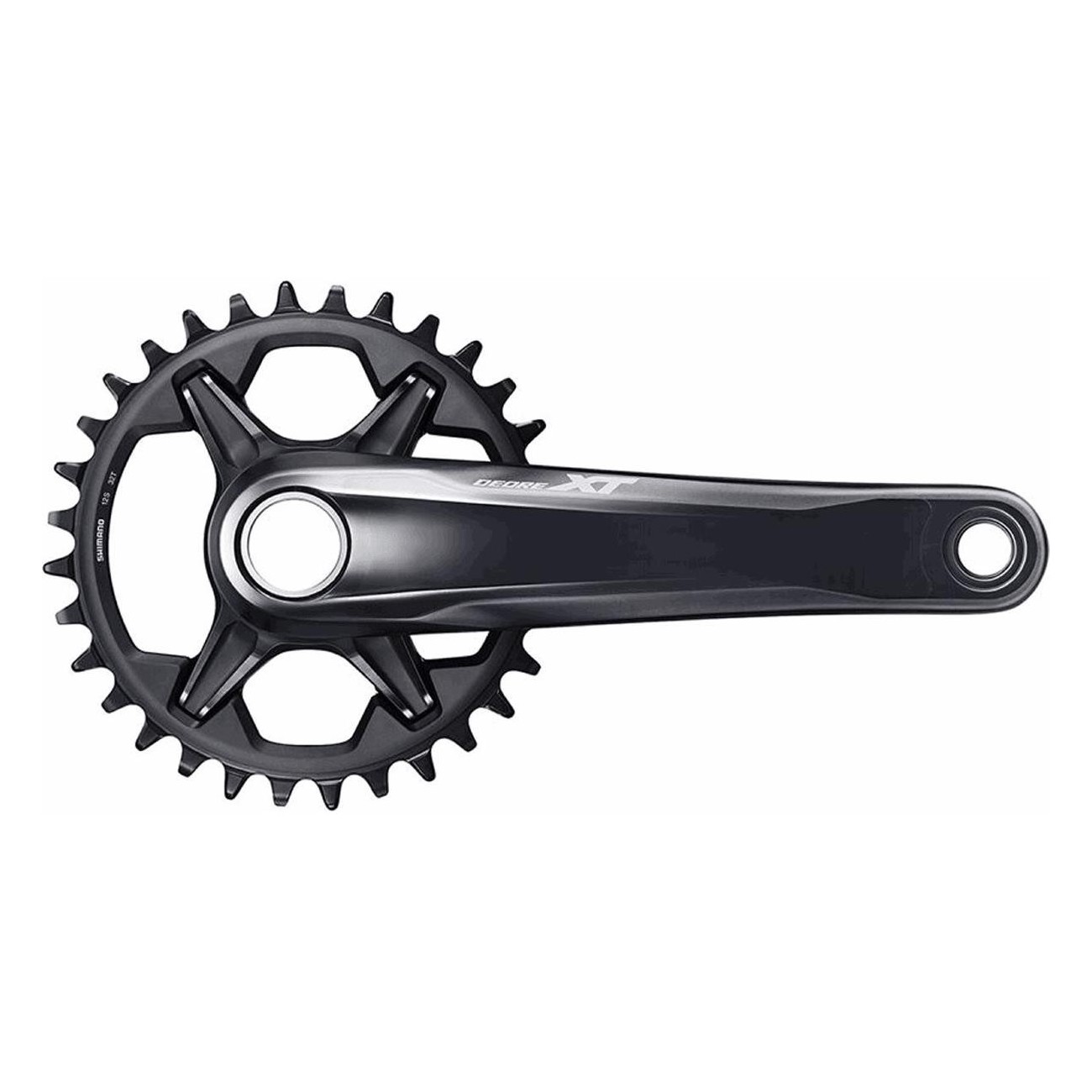 Shimano FC-M8100 Deore XT Crankset 1x12V, 170mm, Boost, Black for Bike - 1