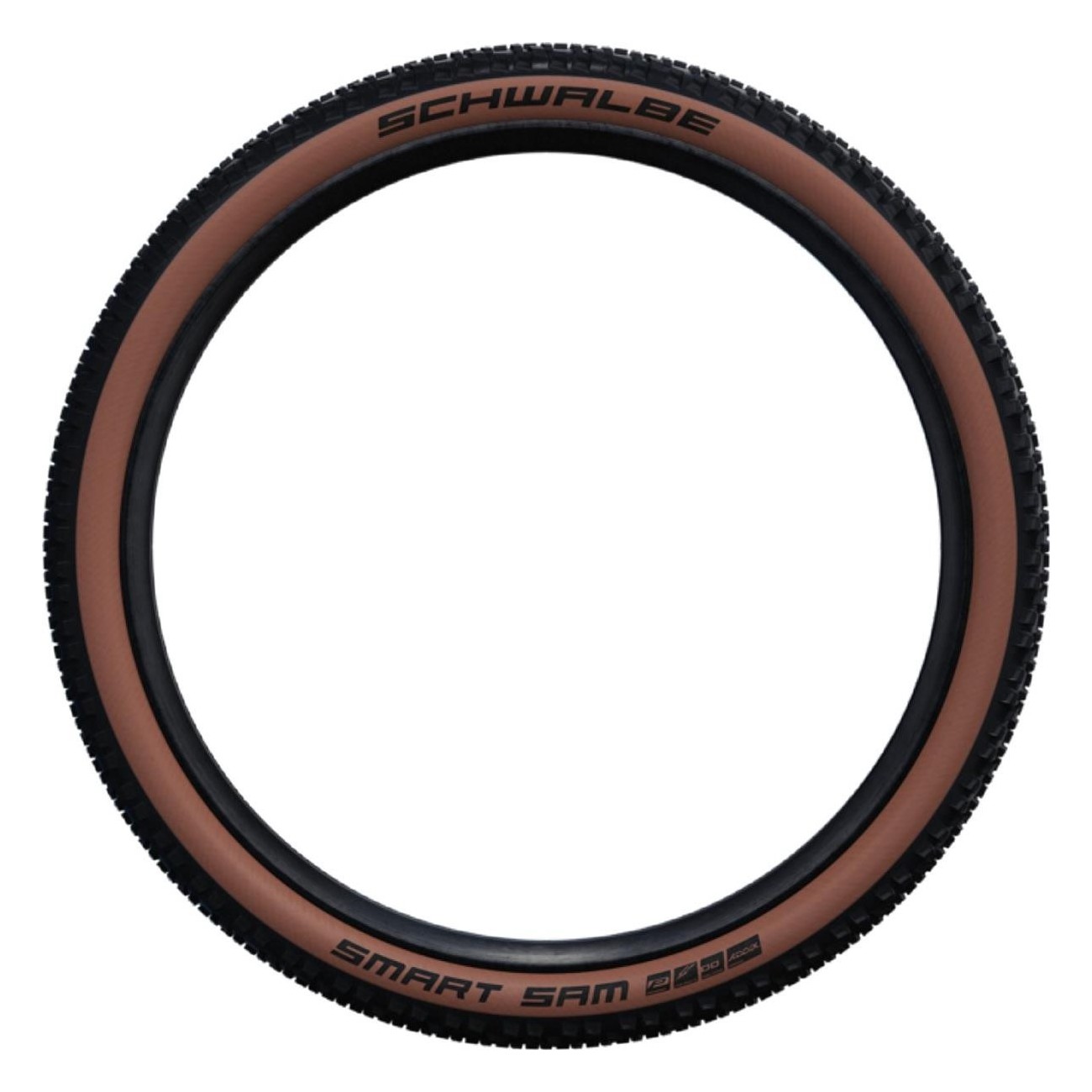 Pneu 27.5x2.60 Smart Sam DD Antifuite Rigide Bronze pour E-MTB - 3