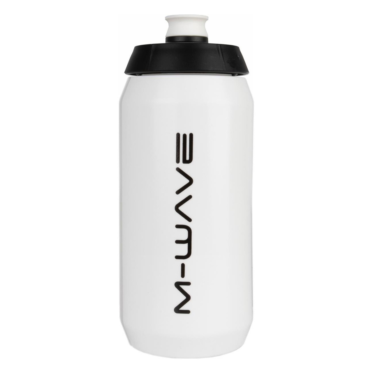 M-WAVE PBO 550 ml Plastic Water Bottle White/Black for Bicycle - 1