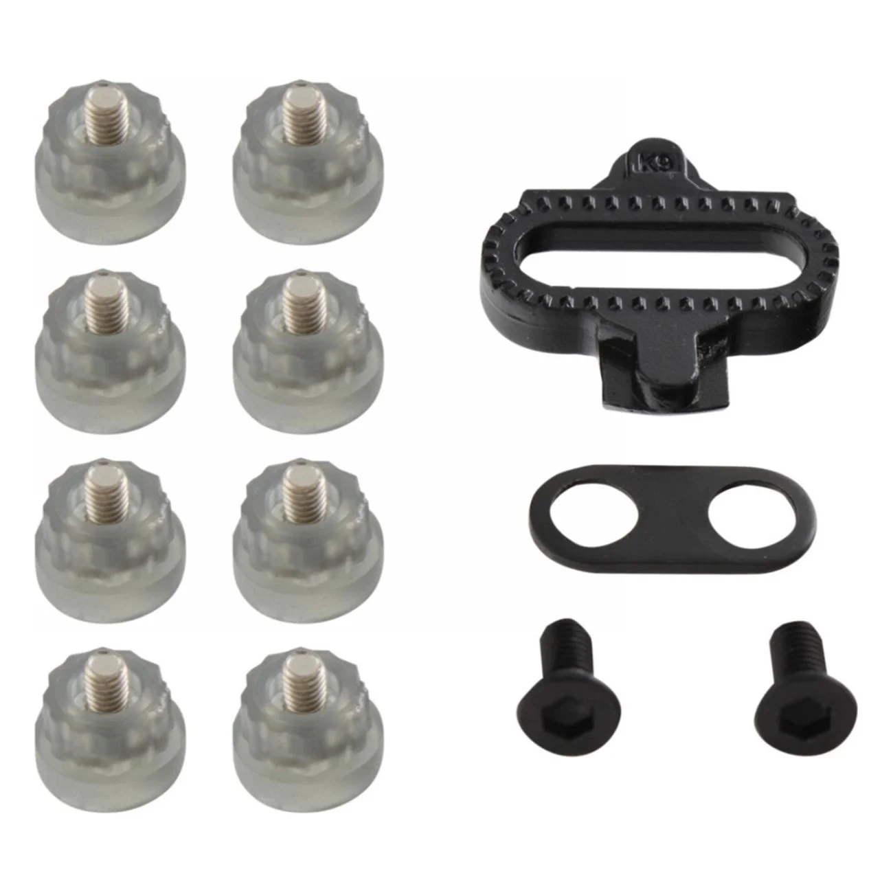 Pedali Combinati Wellgo Argento/Nero Rimovibili Compatibili Shimano SPD con Sistema a Clip - 7 - Pedali - 4015493310709