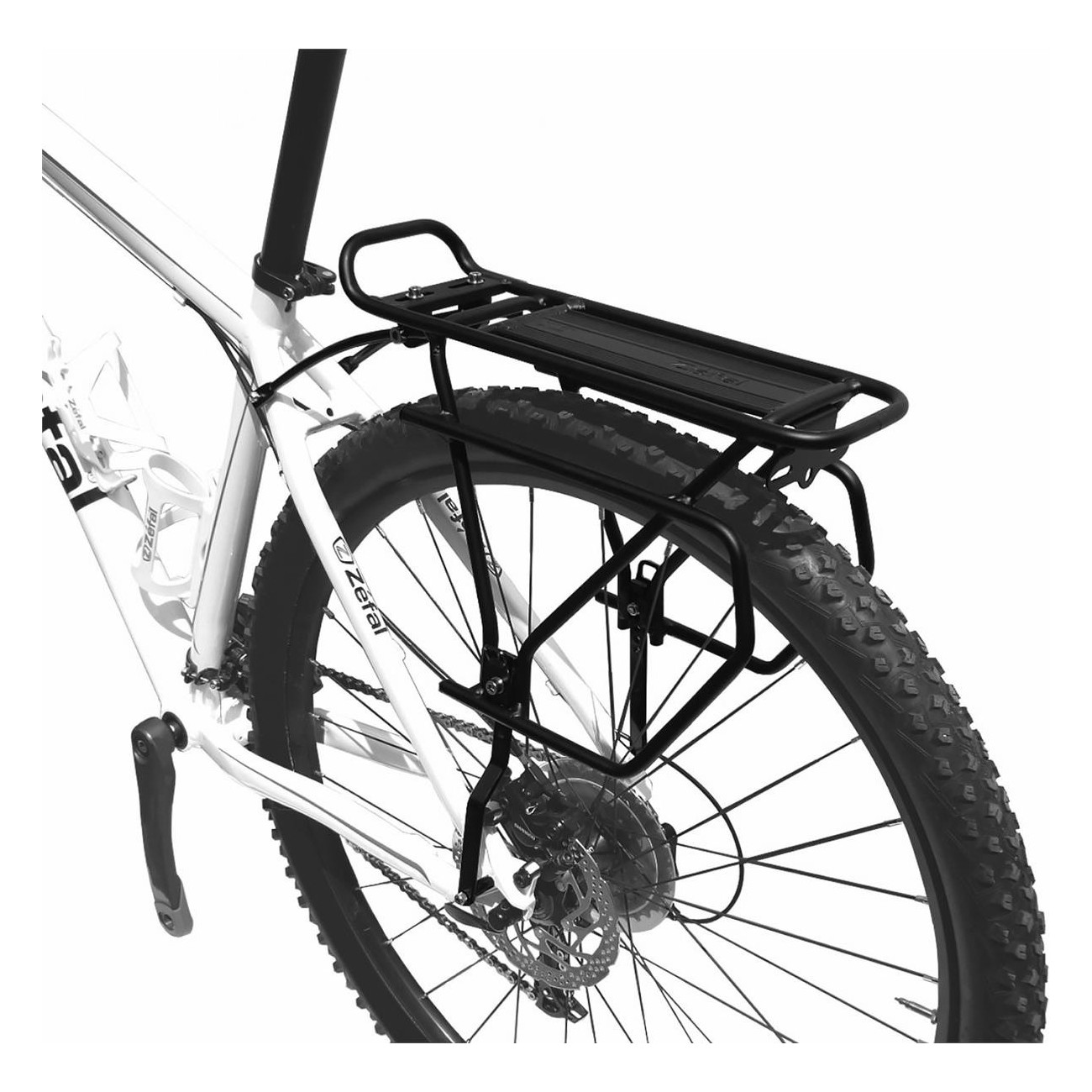 Portapacchi Posteriore Raider R70 in Alluminio per Bici 26/29, Capacità 27kg - 2 - Porta pacchi-cestini - 3420587542019