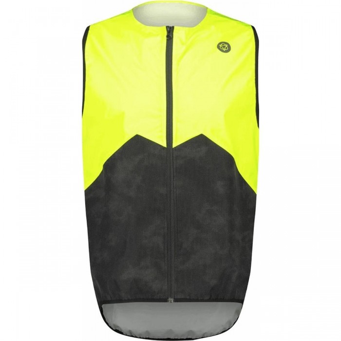 Gilet Unisex Hi-Vis Giallo/Nero Taglia M - Antivento, Idrorepellente, Traspirante - 1 - Gilet - 8717565664630