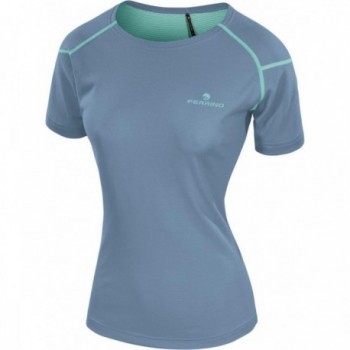 Kasai T-Shirt Damen Misty Blue L 100% Recycelt Geruchshemmend - 1