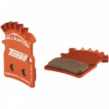 Alligator Turbo Brake Pads Compatible with Shimano XTR, Saint, Deore XT, Alfine - 1