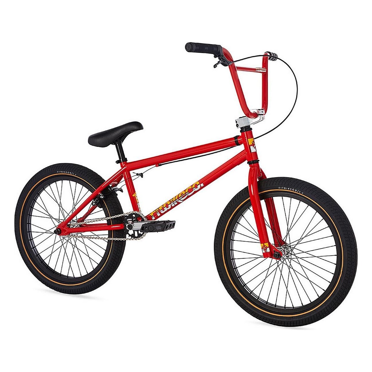 Fitbikeco. Serie One 20' MY2023 Hot Rod Rot - BMX Fahrrad mit Cro-Mo Rahmen - 1