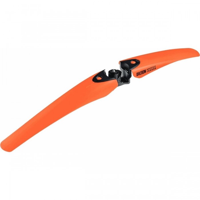 Orange Front Fender Oregon for Suspension Fork - Compatible with 26/27.5/29 Wheels - 1