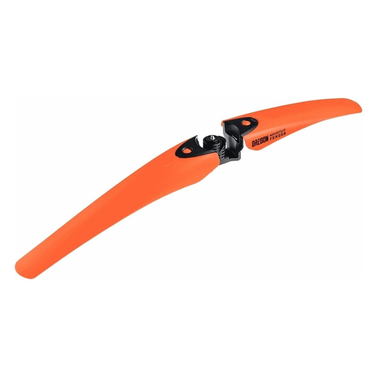 Guardabarros Delantero Naranja Oregon para Horquilla de Suspensión - Compatible con Ruedas 26/27.5/29 Pulgadas - 1