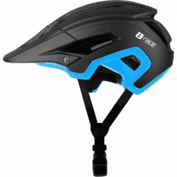 B-Race Stone II In-Mold Helmet Black/Blue Size S/M (54-58 cm) - Sporty Design - 1