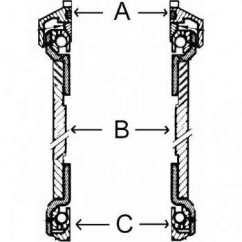 Culasses Ahead Tange Seiki 1 en Aluminium Argent - Haute Qualité - 3