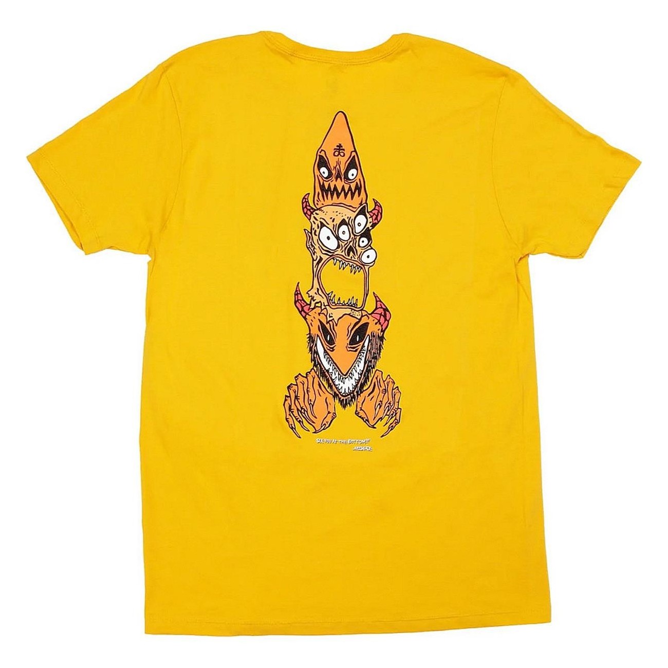 T-shirt Fairdale/Neckface Jaune XXL en 100% Coton - 3