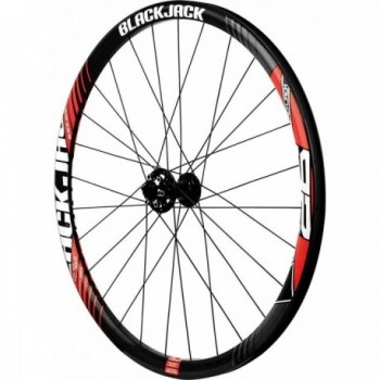 26' Carbon MTB Wheels Black/White 1585g with Shimano Hub 10/11V - 1