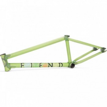 Cadre Fiend Raekes 21' Vert Transparent en 4130 Chromoly - 1