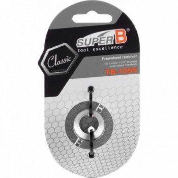 Super B Classic TB-1095 Freewheel Sprocket Extractor Silver - Bike Tool - 2