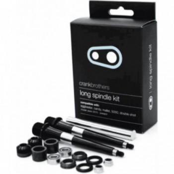 Kit de pièces de rechange pour pédales Crankbrothers Long Spindle Noir - 1