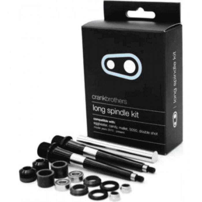 Kit de Repuestos para Pedales Crankbrothers Long Spindle Offroad Negro - 1