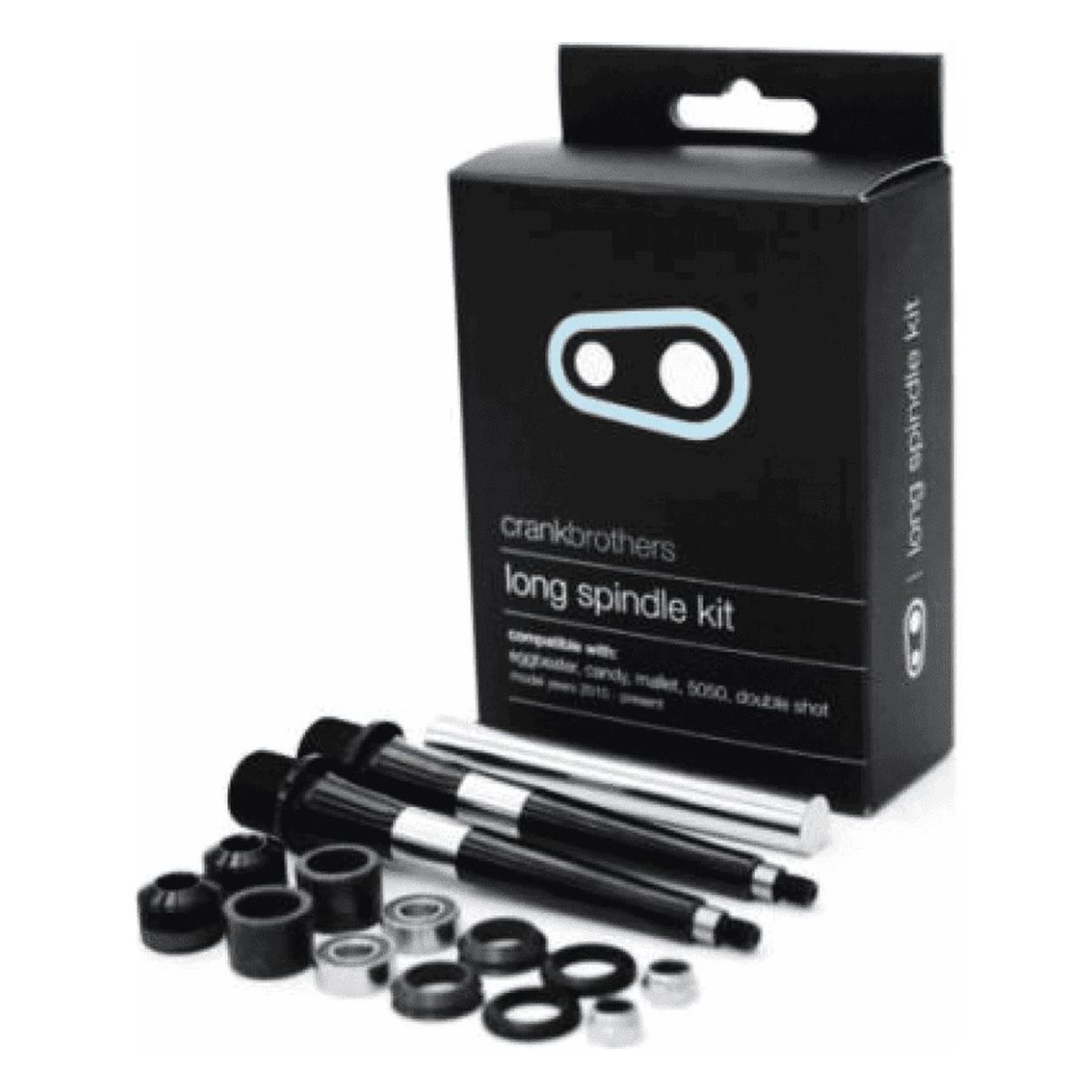 Kit de Repuestos para Pedales Crankbrothers Long Spindle Offroad Negro - 1