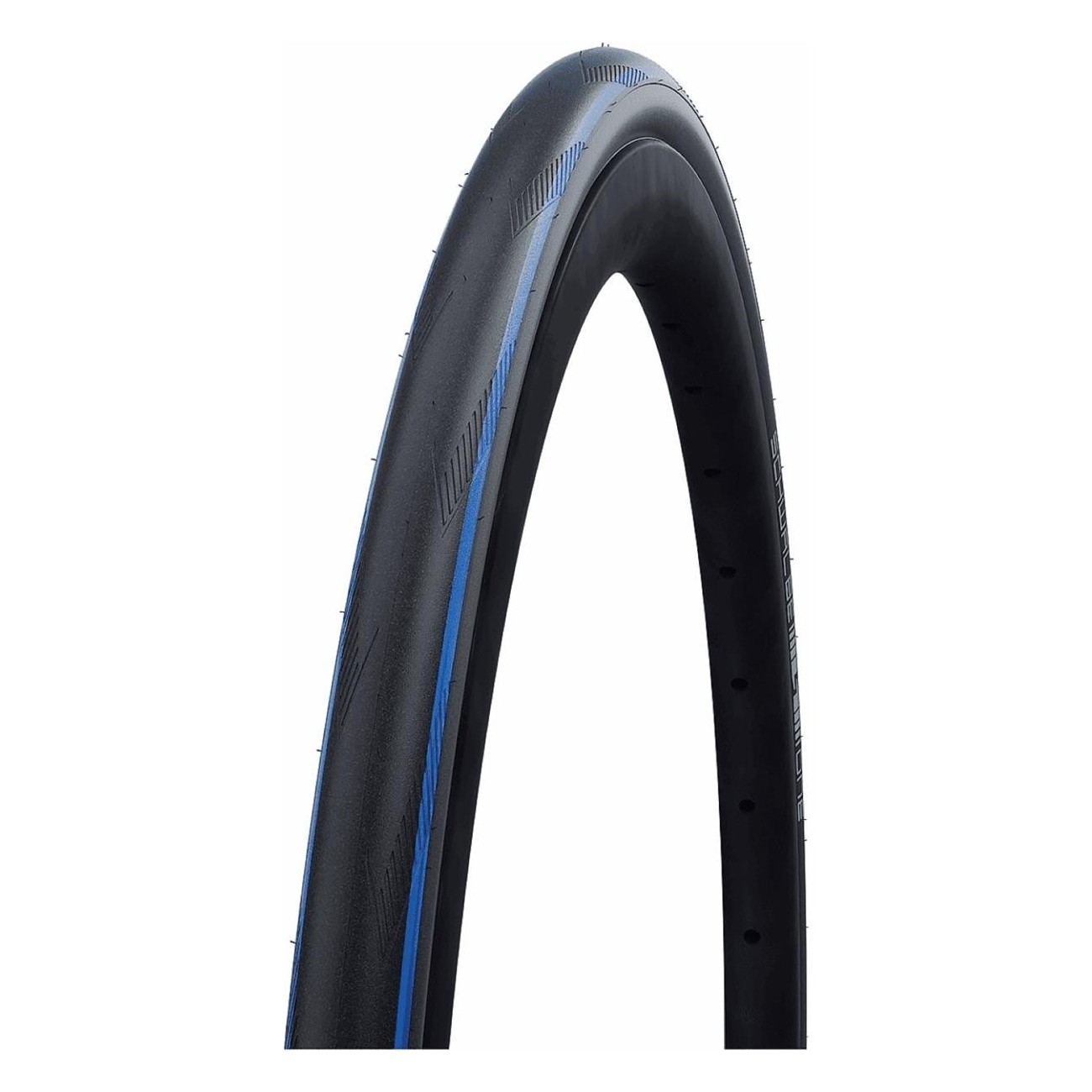 Neumático de Ciclismo Schwalbe One 700x25 con Raya Azul, Plegable y RaceGuard - 2