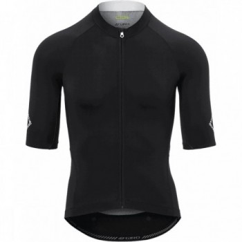 Maillot de Cyclisme Homme Chrono Elite Noir L Ultra Léger Été - Matériaux Recyclés et Détails Réfléchissants - 1