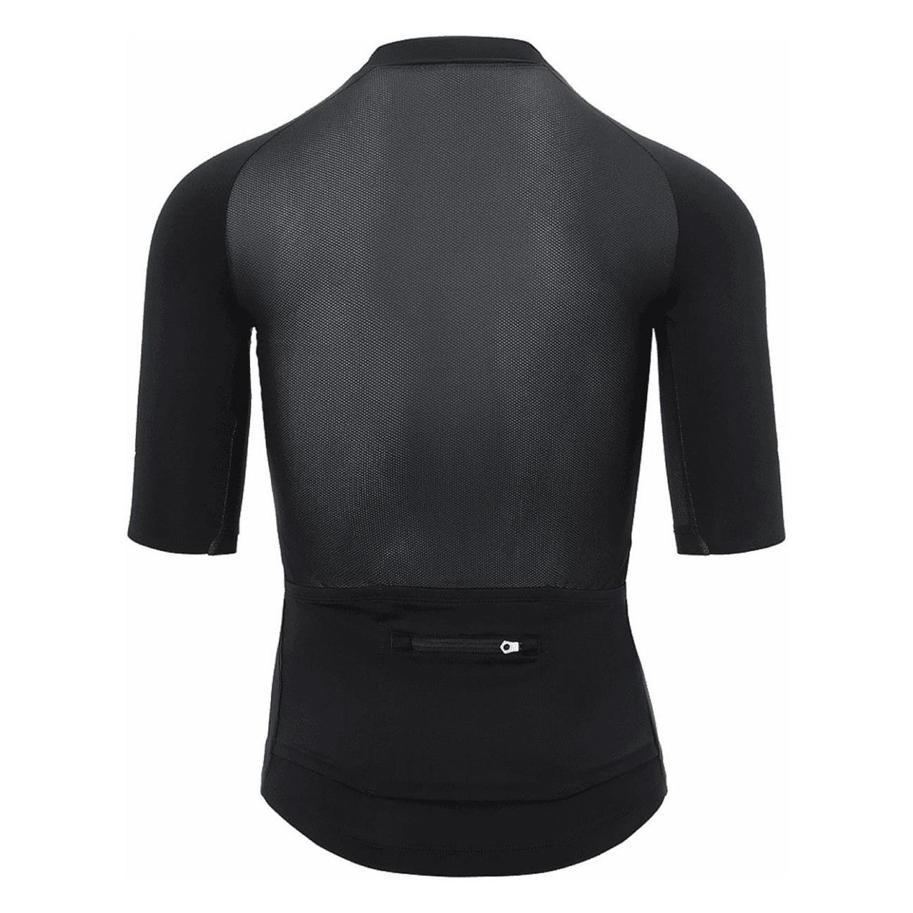 Maglia Ciclismo Uomo Chrono Elite Nera L Ultraleggera Estiva - Materiali Riciclati e Dettagli Riflettenti - 2 - Maglie - 0768686