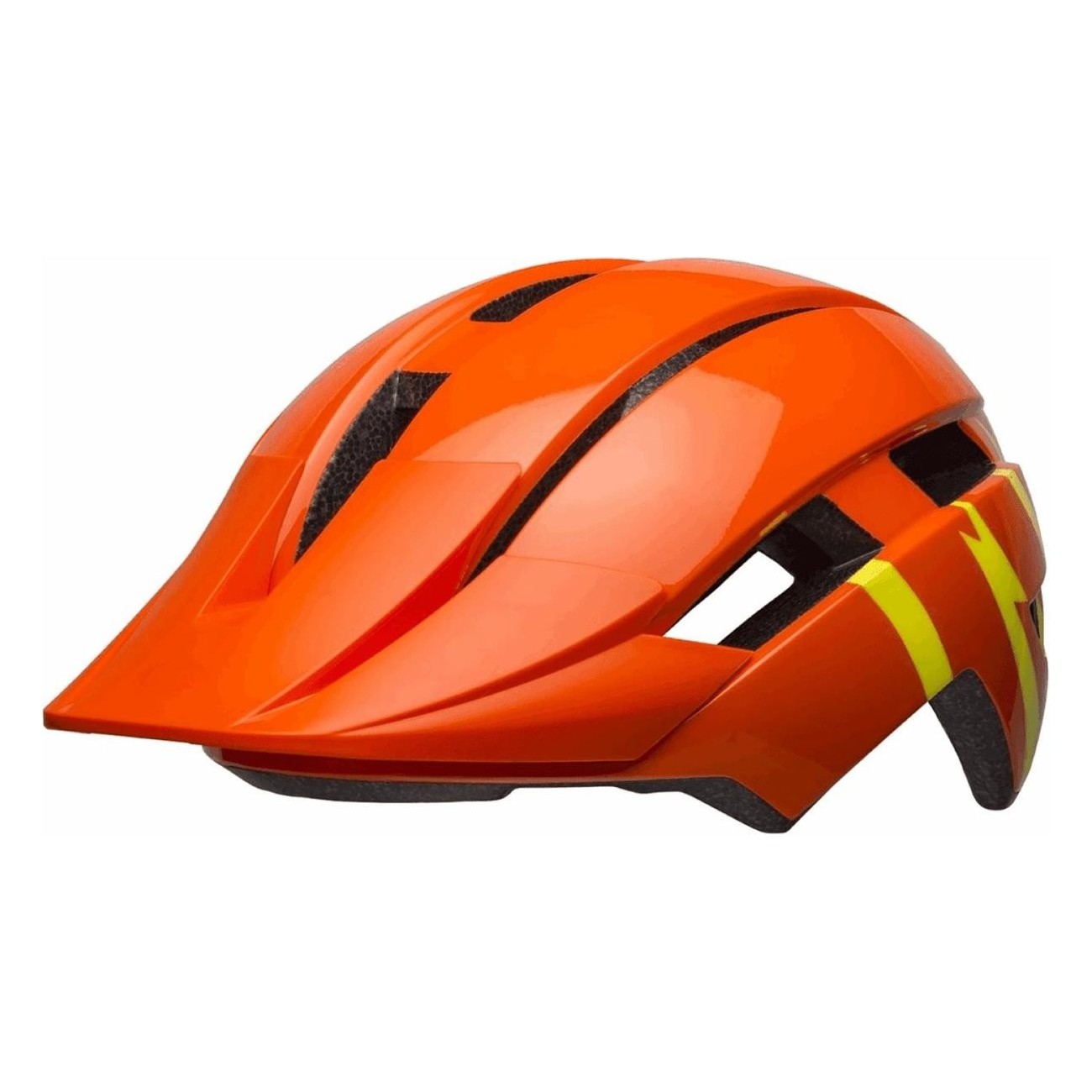 Casco per Bambini Sidetrack II Strike Arancione/Giallo 47-54 cm - Sicurezza e Avventura in Bicicletta - 2 - Caschi - 07686863829