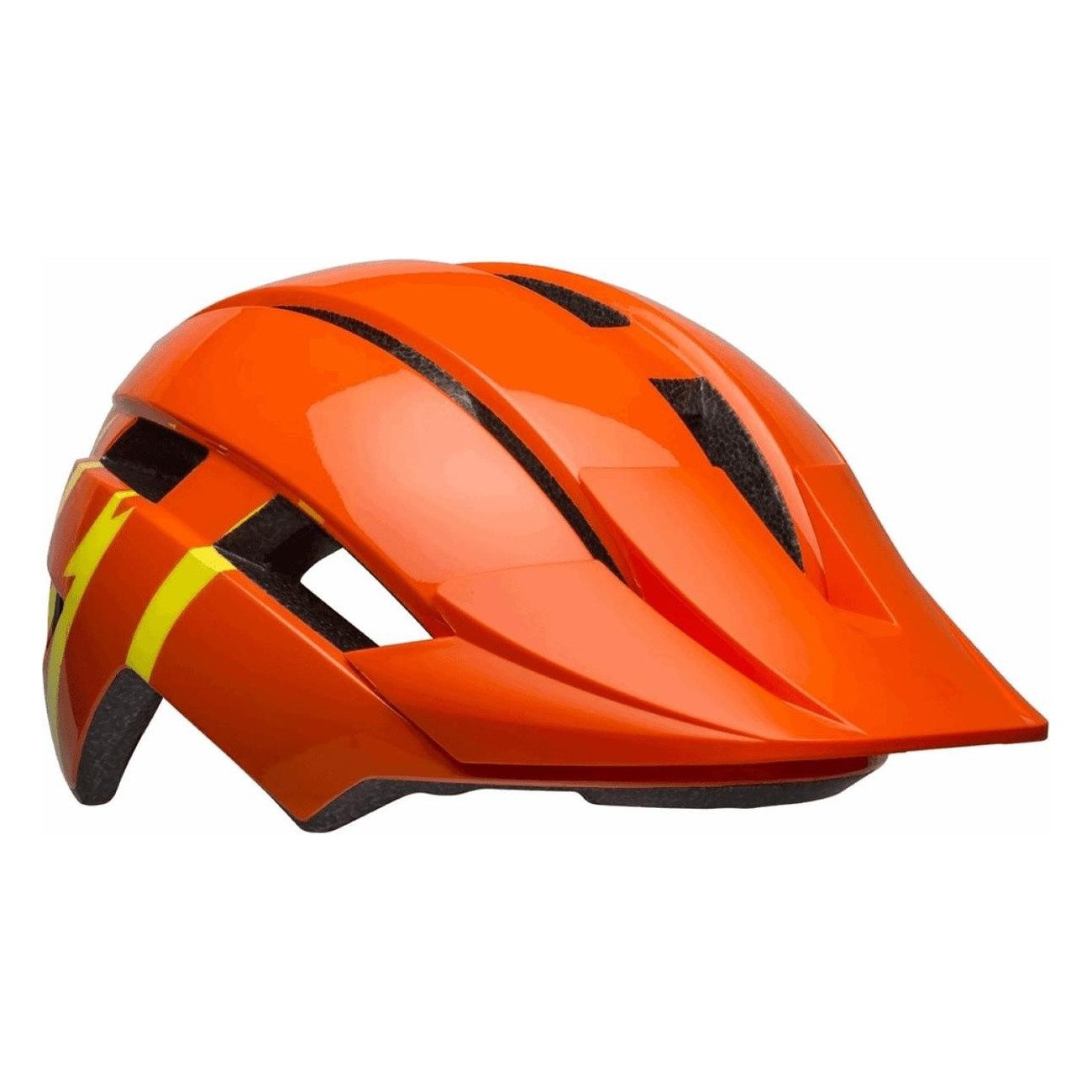 Casco per Bambini Sidetrack II Strike Arancione/Giallo 47-54 cm - Sicurezza e Avventura in Bicicletta - 3 - Caschi - 07686863829