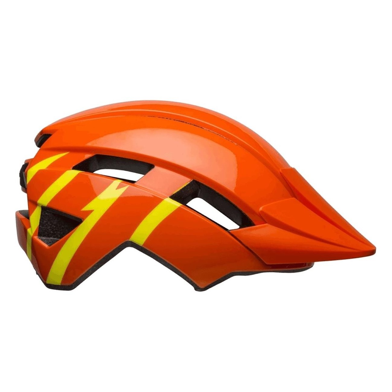 Casco per Bambini Sidetrack II Strike Arancione/Giallo 47-54 cm - Sicurezza e Avventura in Bicicletta - 4 - Caschi - 07686863829