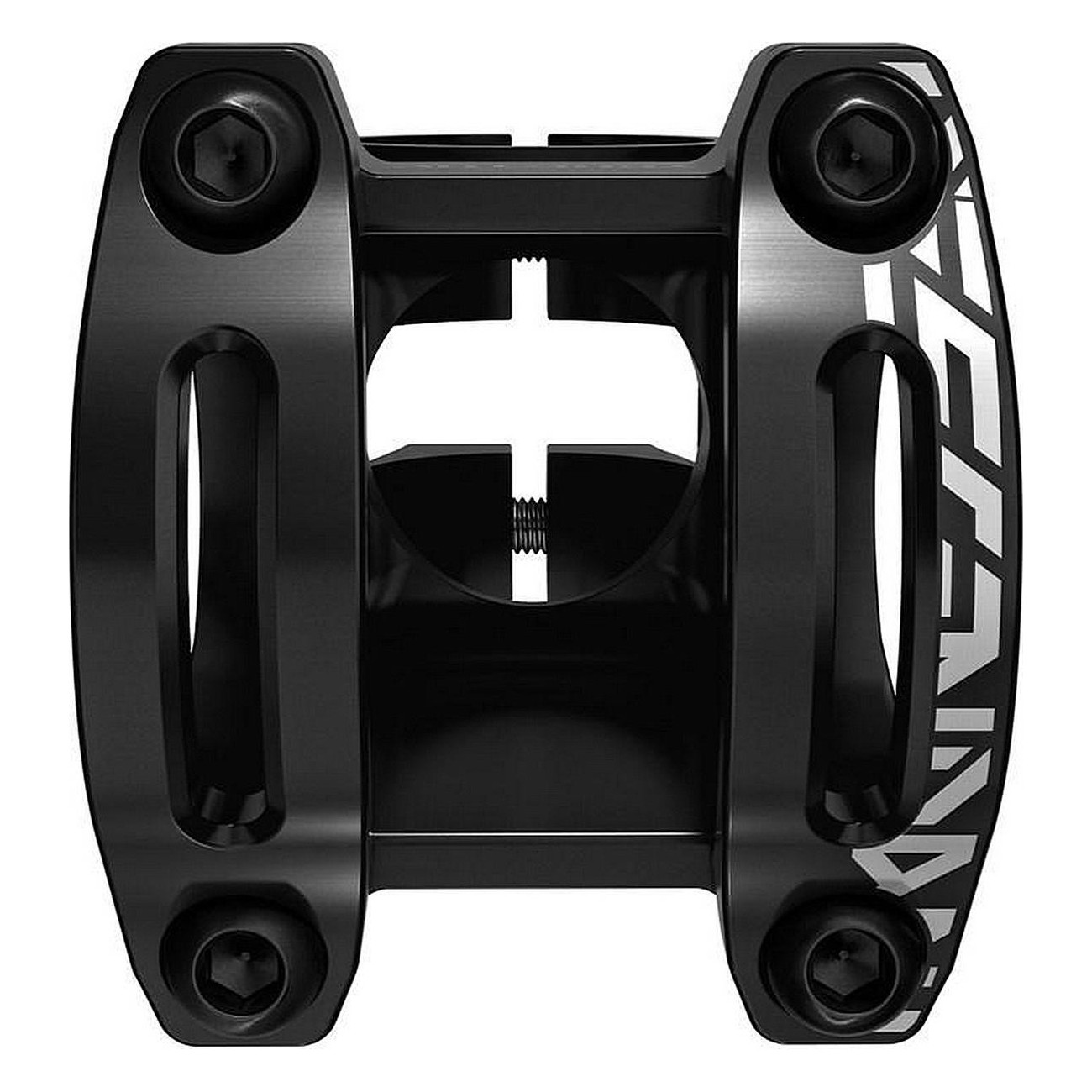 Attacco Manubrio Discendente per Mountain Bike, 60 mm, Morsetto 35 mm, Nero, Lega 7075 - 2 - Attacchi manubrio - 0710845813801