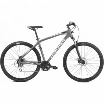 KROSS Hexagon 7.0 Mountainbike Herren 29' Grau/Weiß/Schwarz, Größe M 2023 - 1