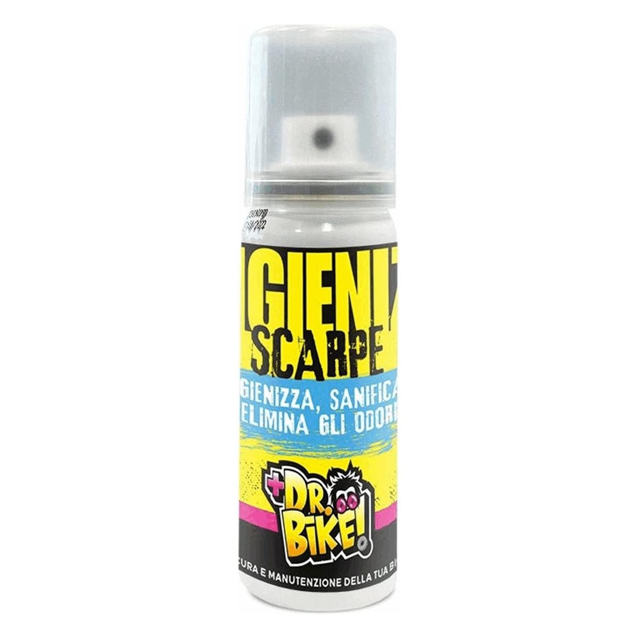 Désinfectant pour Chaussures Dr.bike 100ml - Élimine les Odeurs et Nettoie - 1