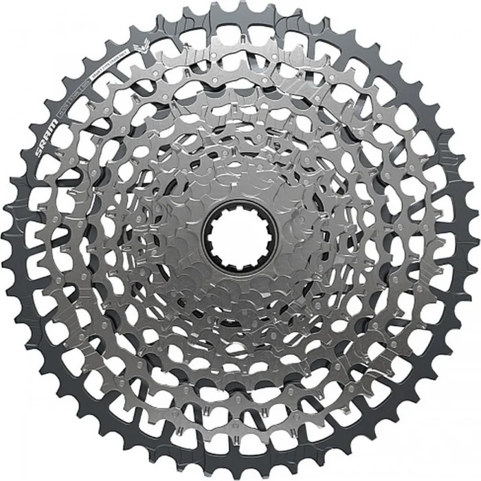 SRAM GX Eagle Transmission T-Type XS-1275 12V 10-52T Cassette MTB Silver - 1