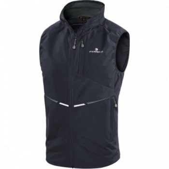 Gilet Unisex Draa Noir XS Softshell Antivent et Respirant Montagne - 1