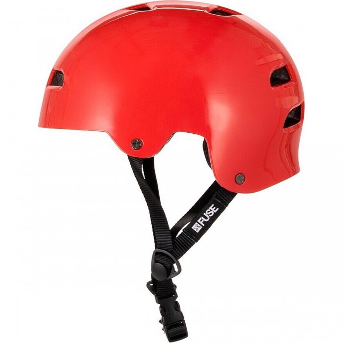 Casco Fuse Helm Alpha Rojo Speedway - Talla L-XL, Comodidad y Protección - 1