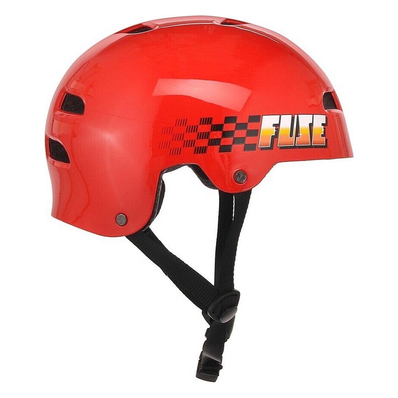 Fuse Helm Alpha Red Speedway Helmet - Size L-XL, Comfort & Protection - 2