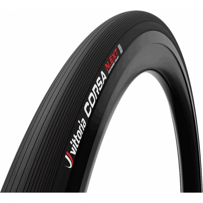 N.EXT 700x24 Folding Road Tire Black - TLR, Nylon & Graphene for Performance - 1