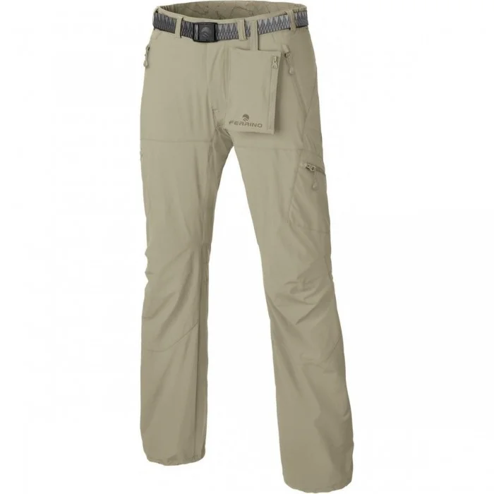 Pantalons de Trekking Homme Hervey Vert Taille 58 Élastiques - 1