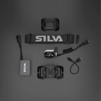 Silva Headlamp Cross Trail 7R - 600 Lumen Running Headlamp, IPX5 Waterproof - 10