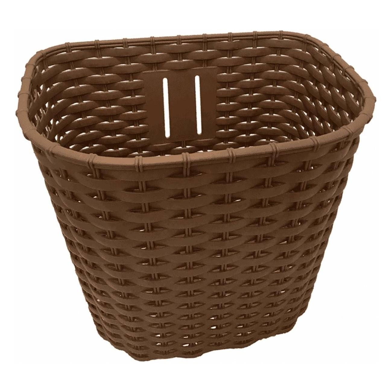 Honey Laminated Front Basket 37x28x26 cm - Corso Venezia Line for Bicycle - 1